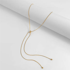 Collar Lariat Delicado