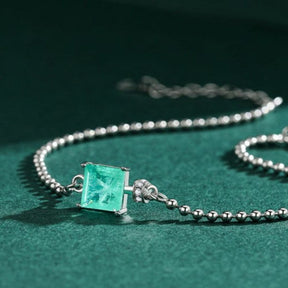 Pulsera Plata Turmalina Paraíba